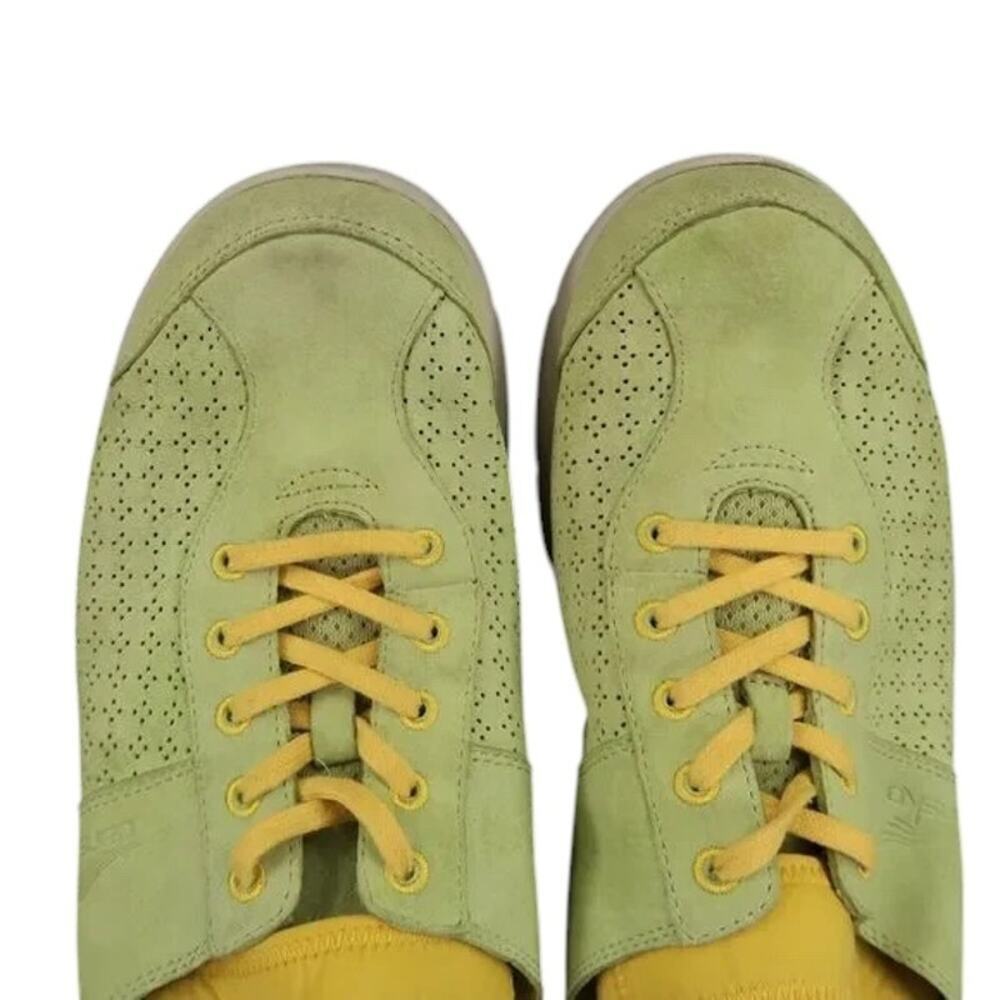 Dansko Shoes Womens 11.5 Sneakers Lifestyle Comfort Athletic Elise Leather Green - Picture 8 of 14